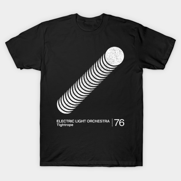 Tightrope / Minimalist Graphic Artwork Design T-Shirt by saudade